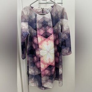 Bar III Geometric Dresses for Women size Large